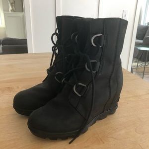 Sorel Joan of Arctic wedge booties